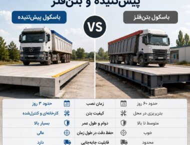 باسکول-پیش-تنیده-یا-بتن-فلز