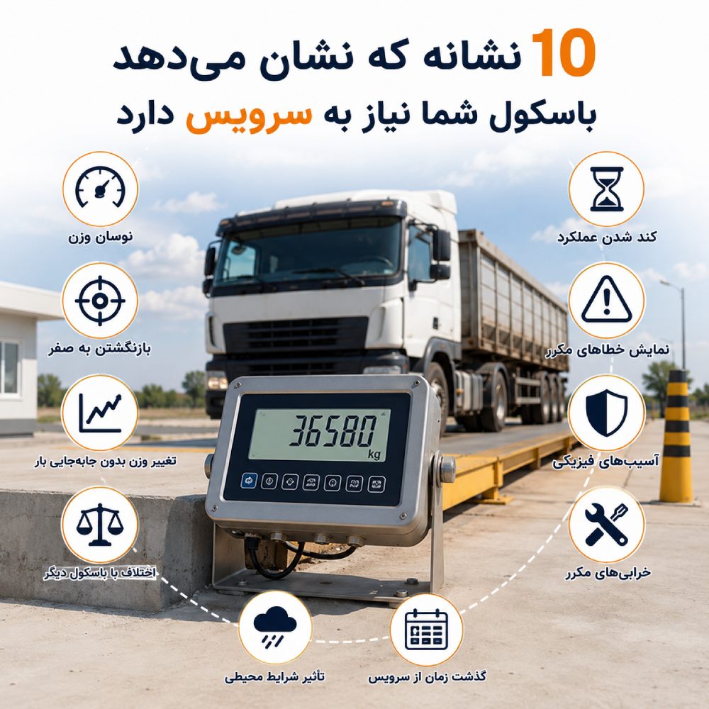 باسکول نیازمند سرویس
