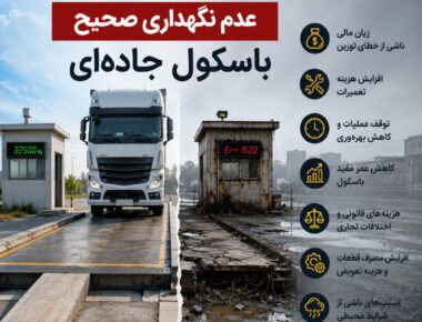 هزینه_های پنهان عدم نگهداری صحیح باسکول جاده_ای