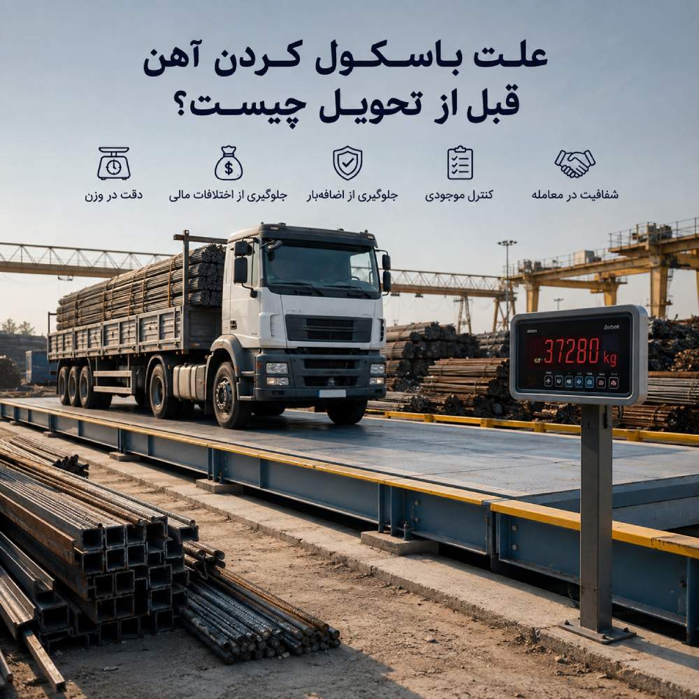 باسکول کردن آهن