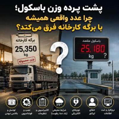 تفاوت-عدد-باسکول-با-برگه-کارخانه