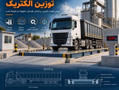 قیمت باسکول 60 تنی توزین الکتریک